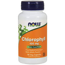 NOW Chlorophyll 100mg (90 Vcaps)