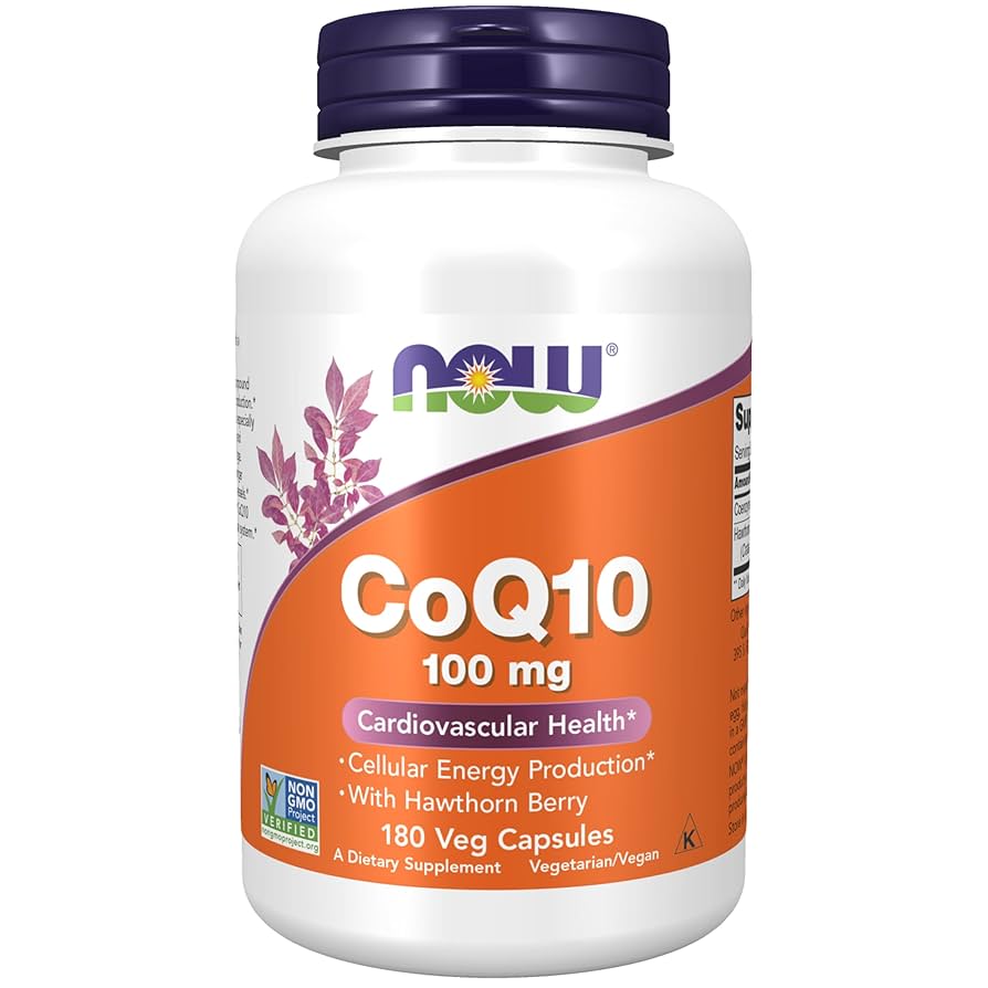 NOW CoQ10 100mg (30 Capsules)