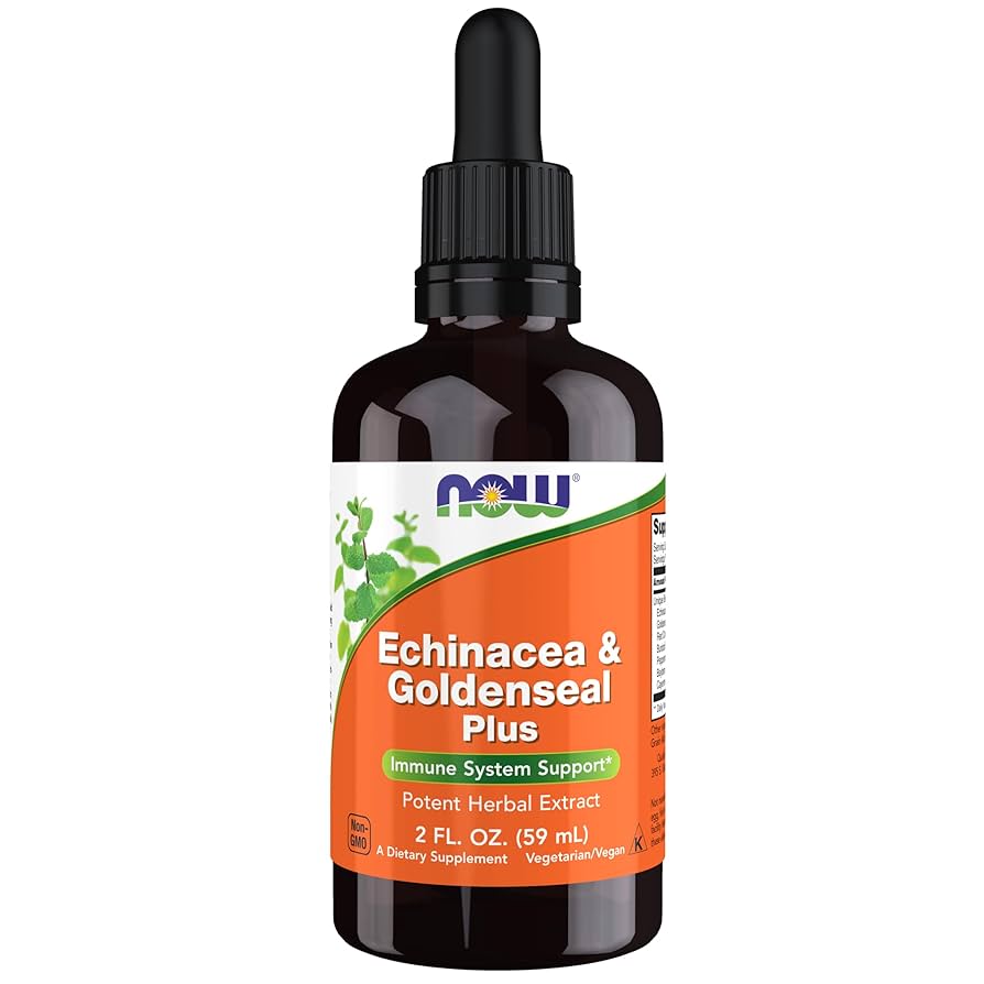 NOW Echinacea & Goldenseal Plus Liquid