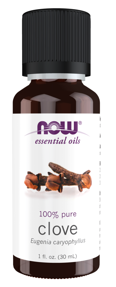 NOW  Essential Oils 100% Pure CLOVE 1FL. oz/30ml