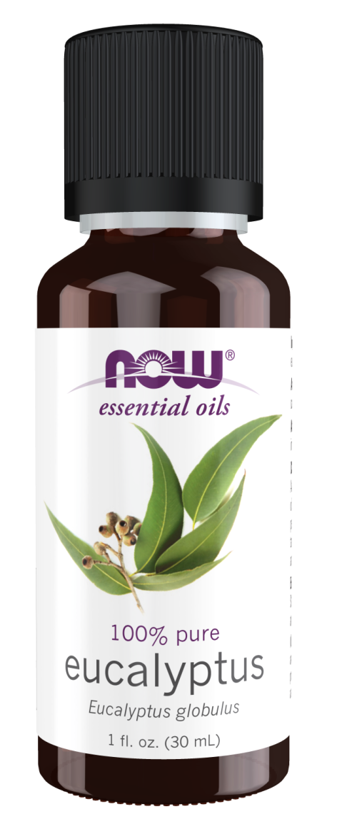 NOW  Essential Oils 100% Pure EUCALYPTUS 1FL. oz/30ml