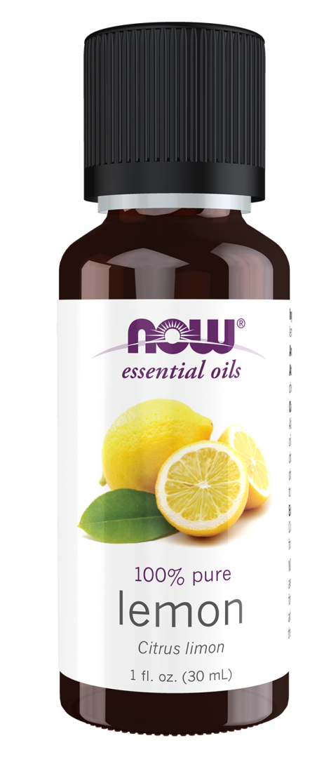 NOW  Essential Oils 100% Pure  LEMON 1FL. oz/30ml