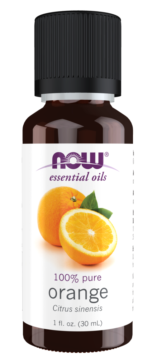 NOW  Essential Oils 100% Pure ORANGE OIL 1FL. oz/30ml