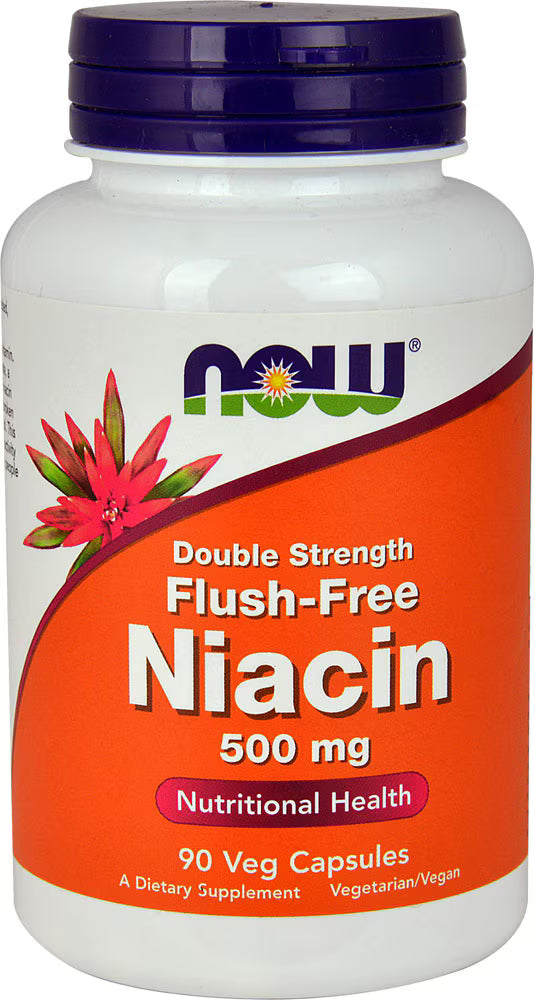 NOW Flush Free Niacin 500mg 90vcaps