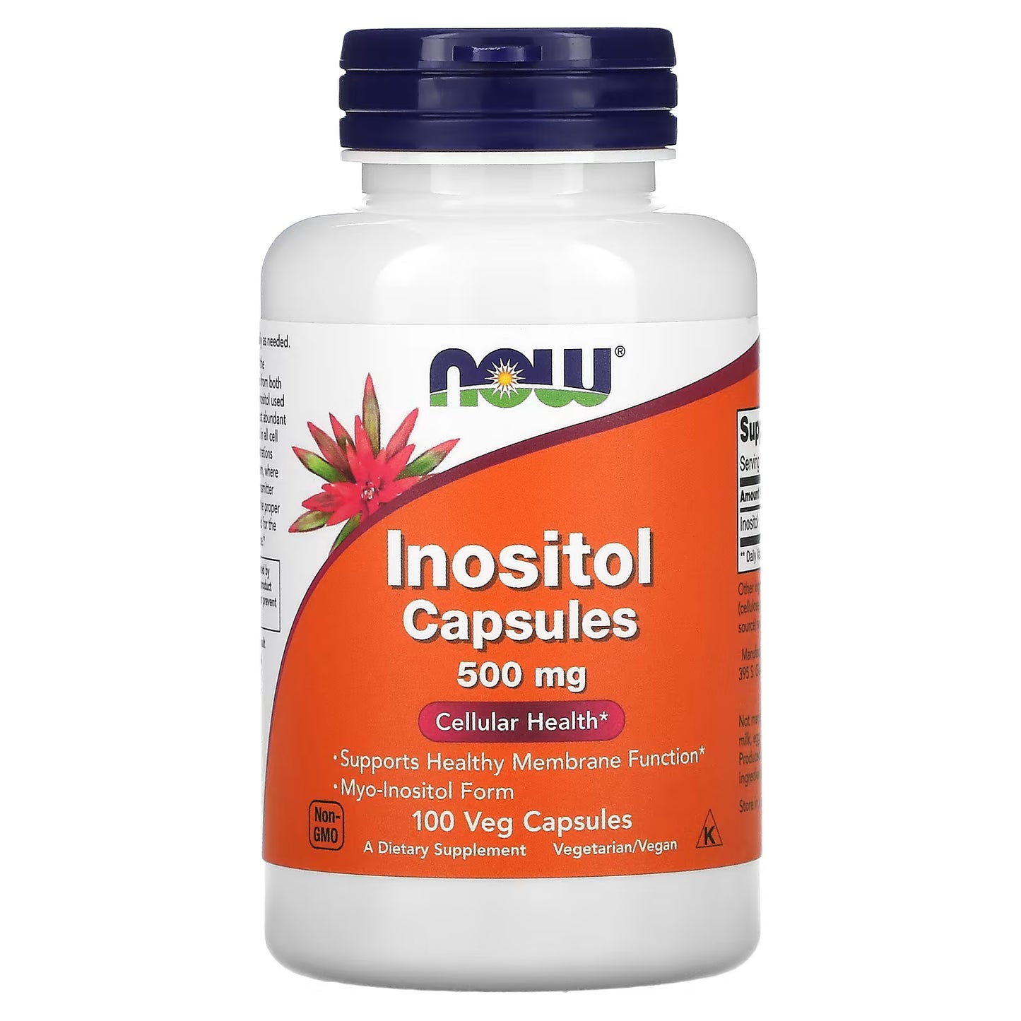NOW Inositol 500 mg (100 V caps)