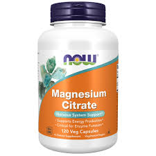 NOW Magnesium Citrate (120V Caps)