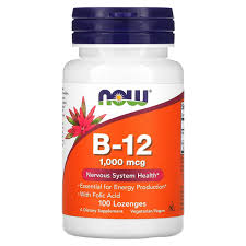 NOW Methyl B-12 1000mcg (100 Lozenges)