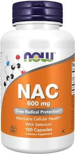 NOW NAC 600mg/100 Caps