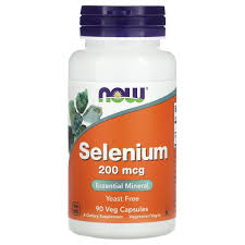 NOW Selenium 200mcg (90 V Caps)