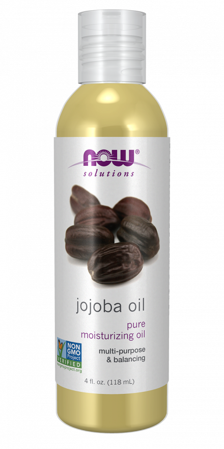 NOW Solutions JOJOBA OIL Pure Moisturizing Oil 4fl. oz/118ml