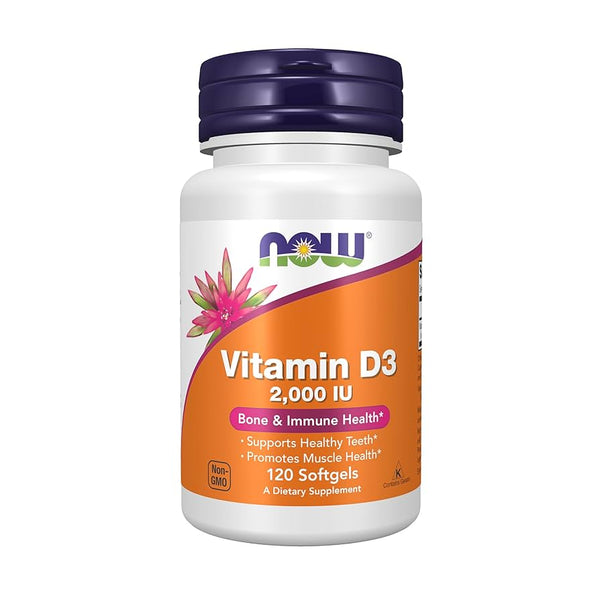 NOW Vitamin D-3 2,000 iu