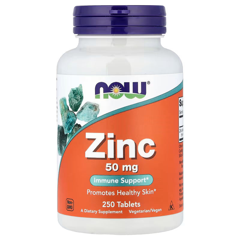 NOW Zinc Gluconate 50 mg