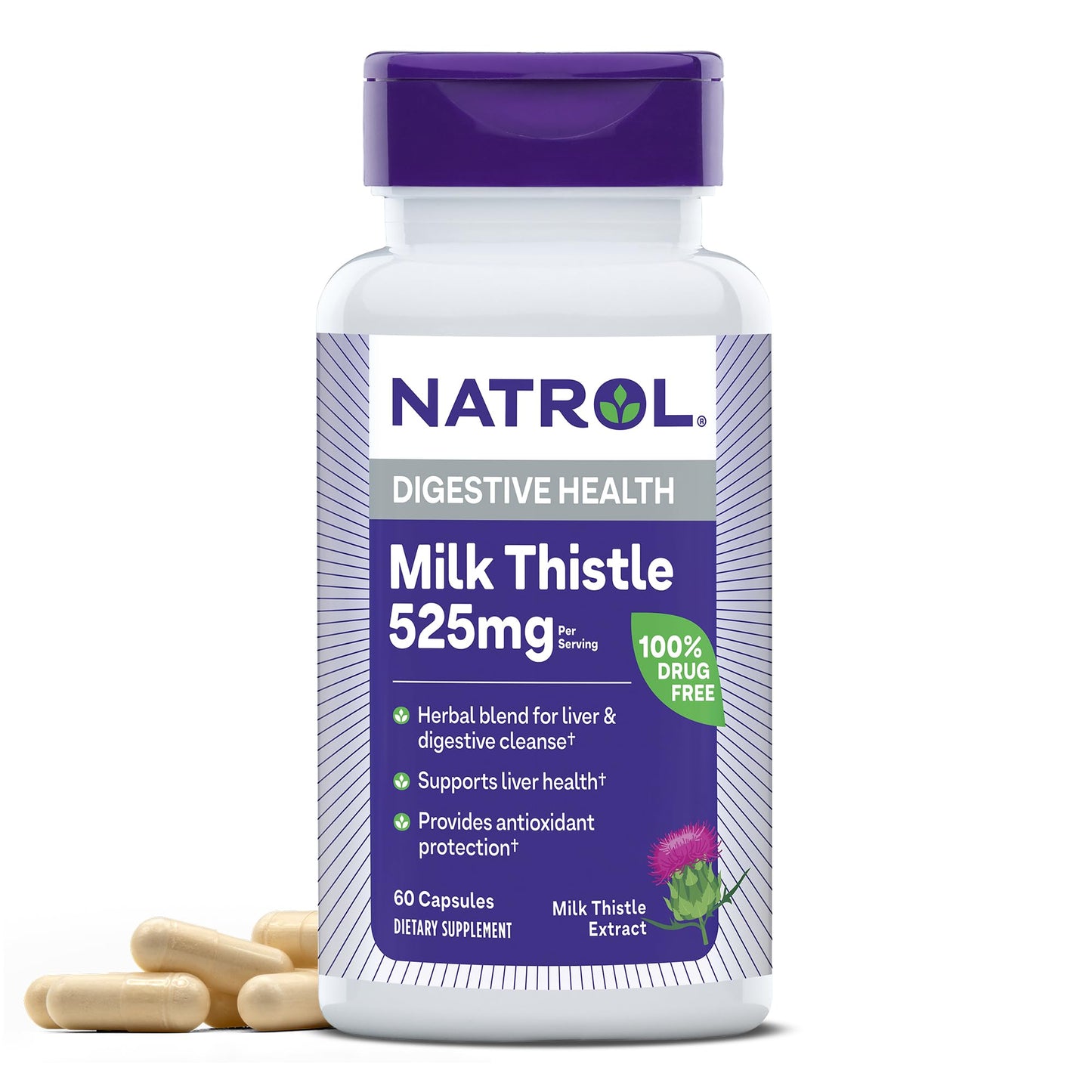 NATROL Milk Thistle 525 mg