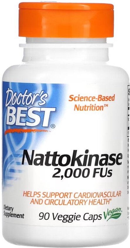 Doctors Best Nattokinase 2000 FUs 90 Vcaps