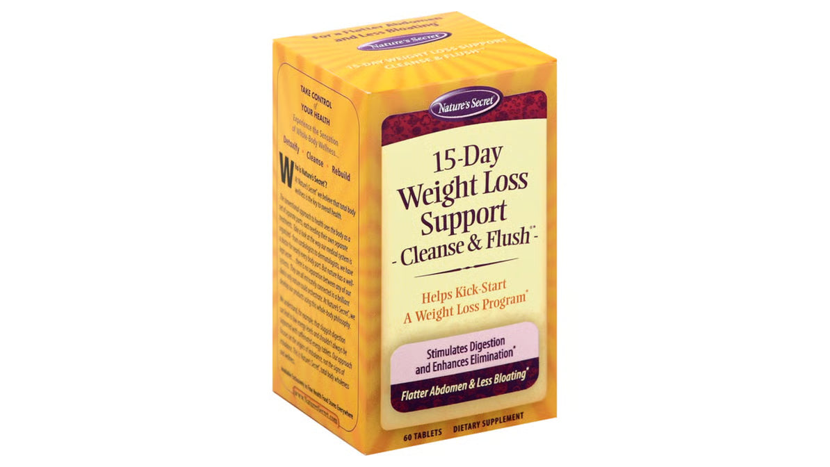 NATURE'S SECRET 15-Day Weight Loss Supplement