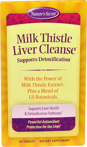 Nature's Secret Milk Thistle Liver Cleanse