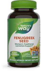 Nature's Way Fenugreek Seed (1130mg, 100 V Caps)