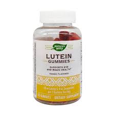 Nature's Way Lutein Gummies (20mg, 60 Gummies) Mango Flavored