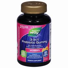 Nature's Way Women's 3 in 1 Probiotic Gummy