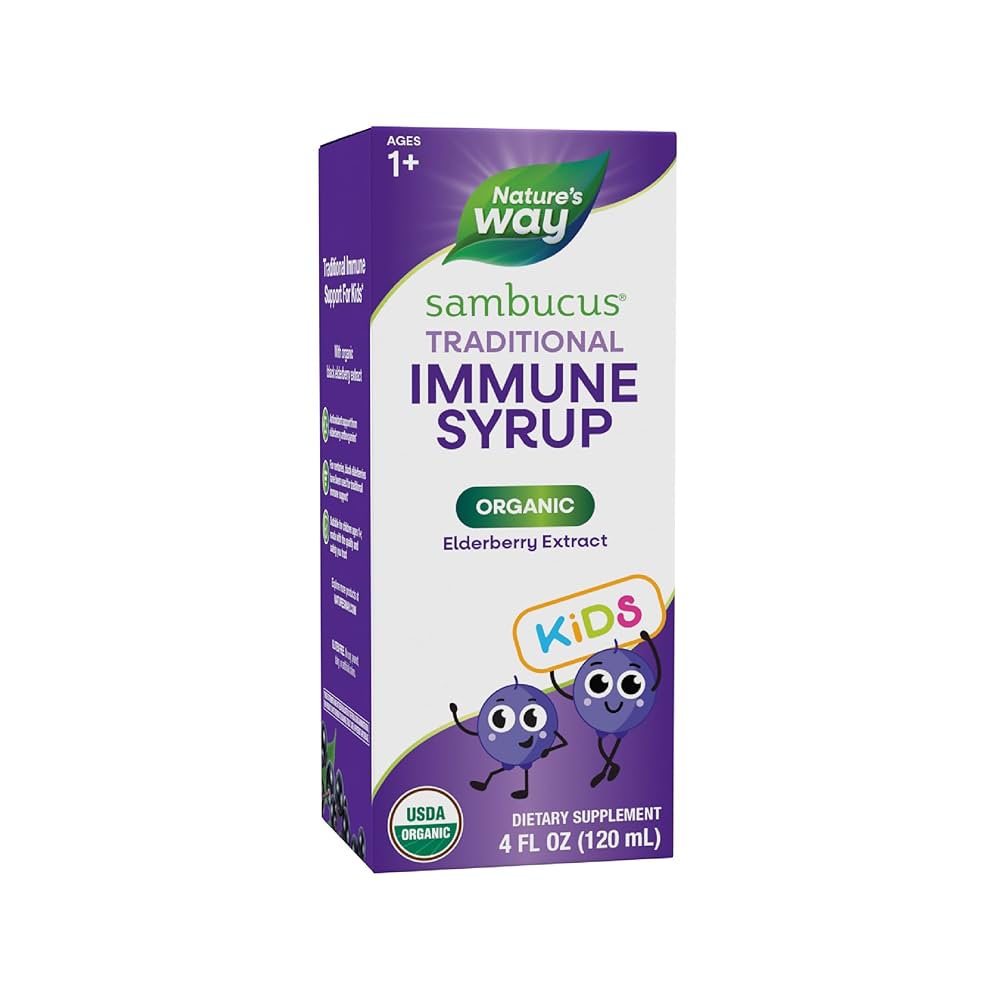 Nature's Way Organic Elderberry For Kids 4 oz