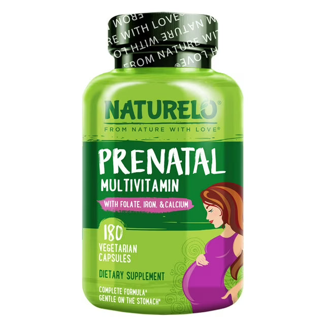 Naturelo Prenatal Multivitamin (180 veg caps)