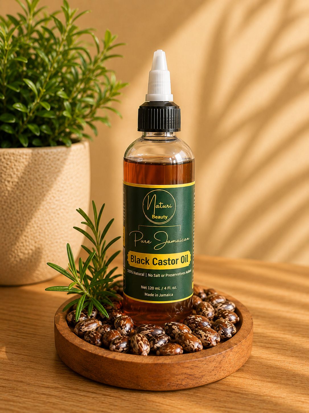 Naturi Beauty Pure Black Castor Oil
