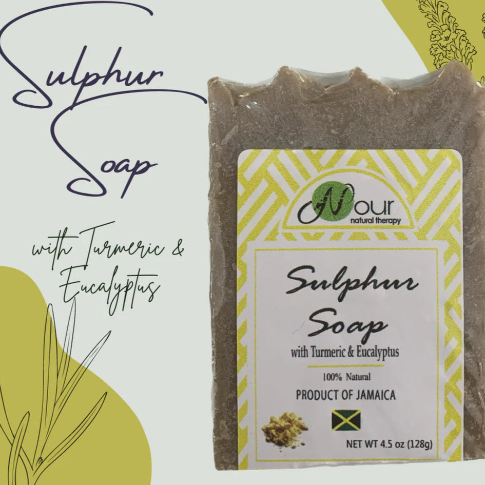 Nour Natural Therapy- Sulphur Soap