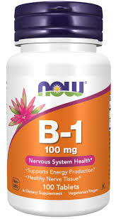 NOW B-1 100mg (100 Tablets)