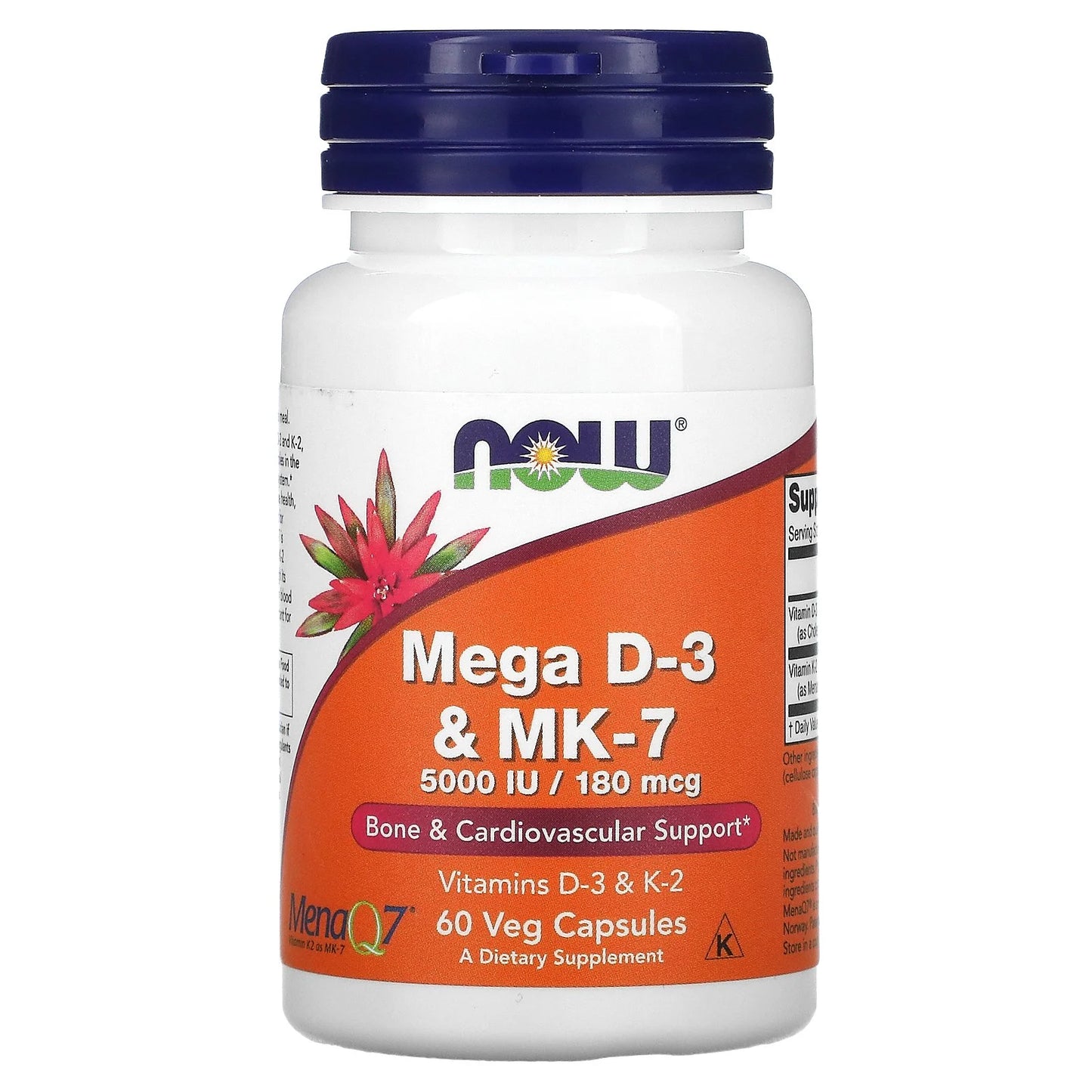 Now Mega D3 & MK-7 (30 Caps)