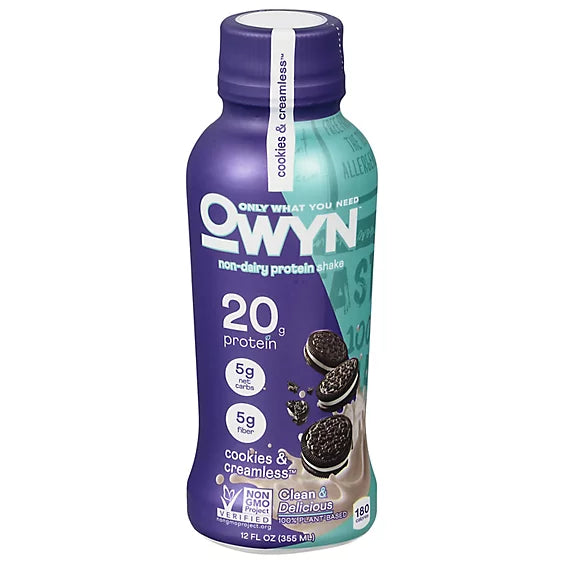 OWYN Protein Shake Cookies & Cream
