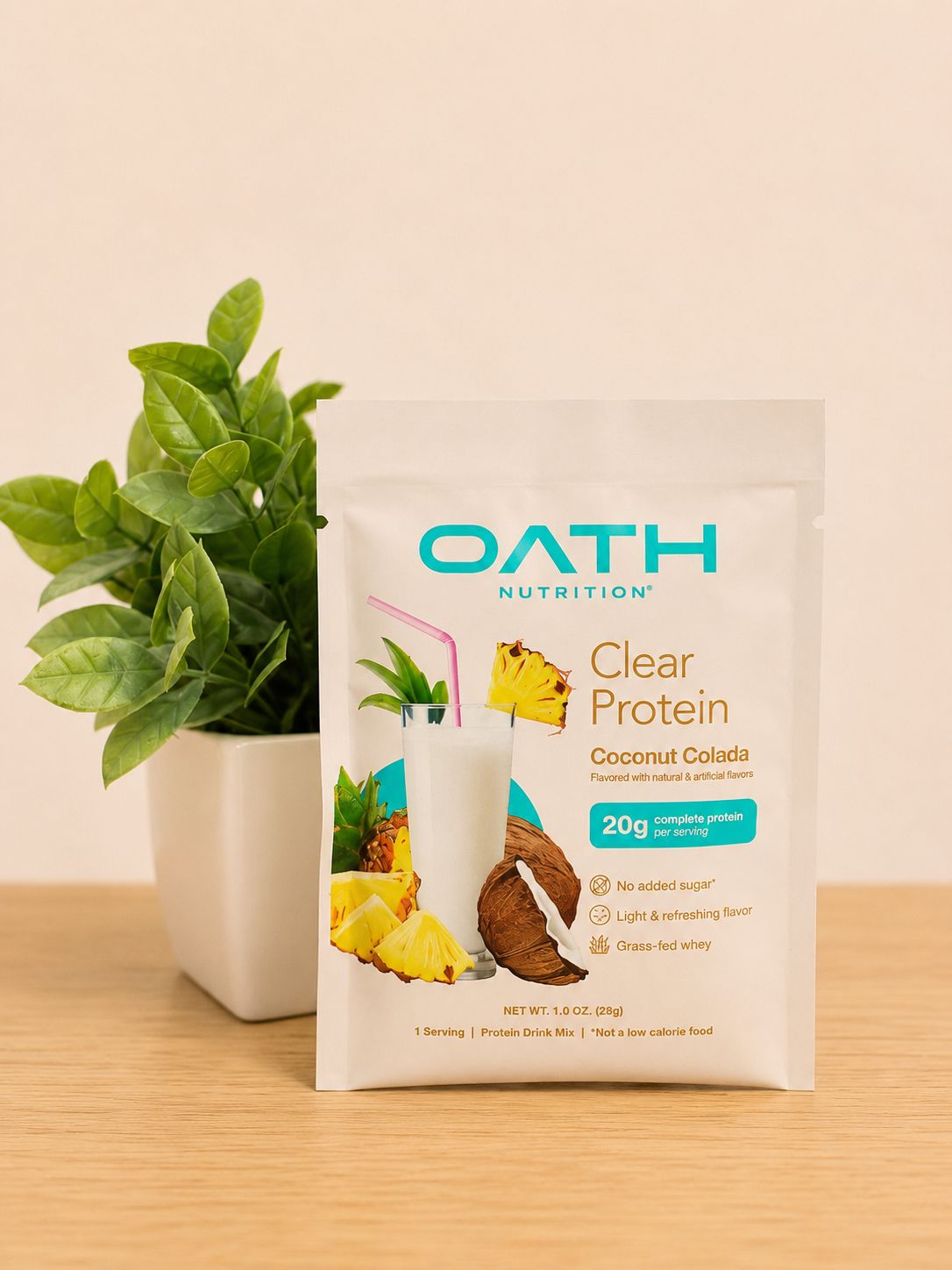 Oath Nutrition Clear Whey Protein Sachet (Coconut Colada)