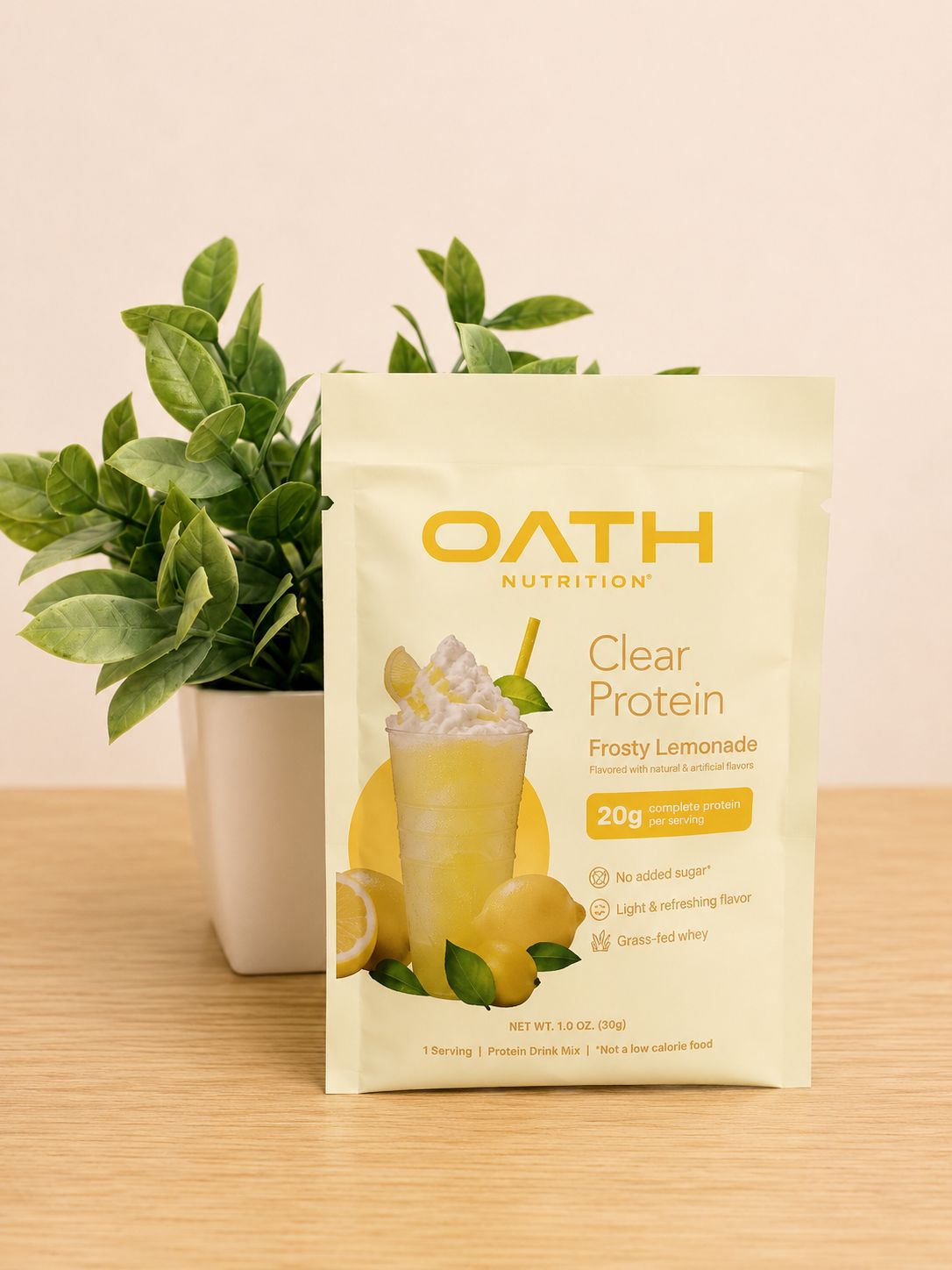 Oath Nutrition Clear Whey Protein Sachet (Frosty Lemonade)