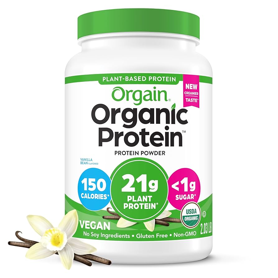 ORGAIN Organic Protein Vanilla Bean
