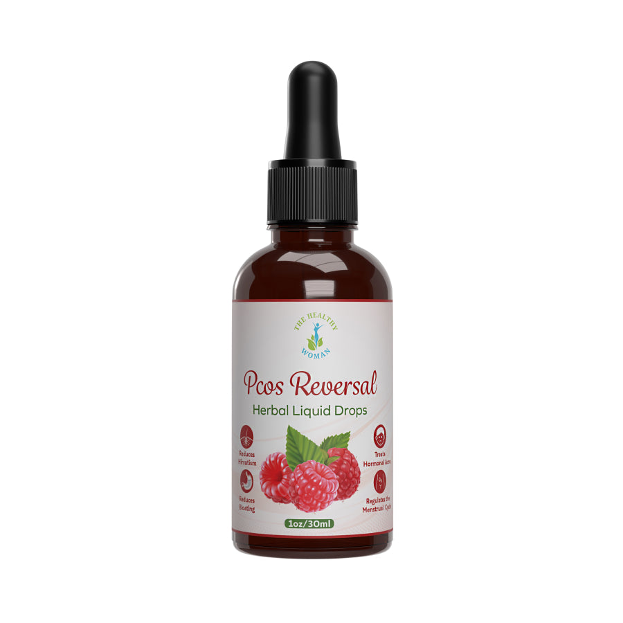 The Healthy Woman PCOS Reversal Herbal Liquid Drops 1oz/30ml