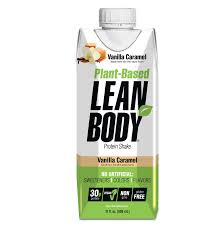 Plant-Based LEAN BODY Protein Shake (Vanilla Caramel)