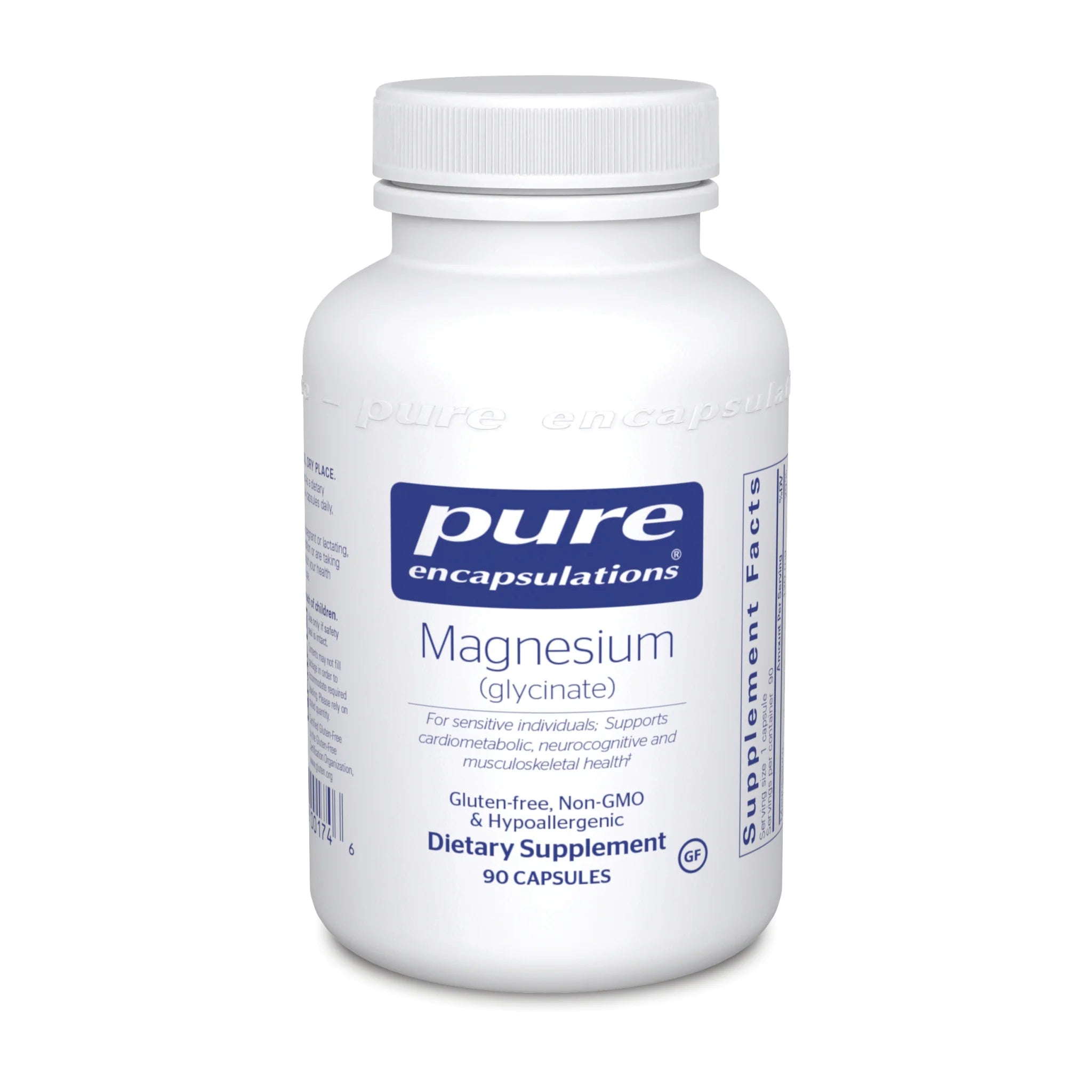 Pure Magnesium Glycinate  (90 caps)