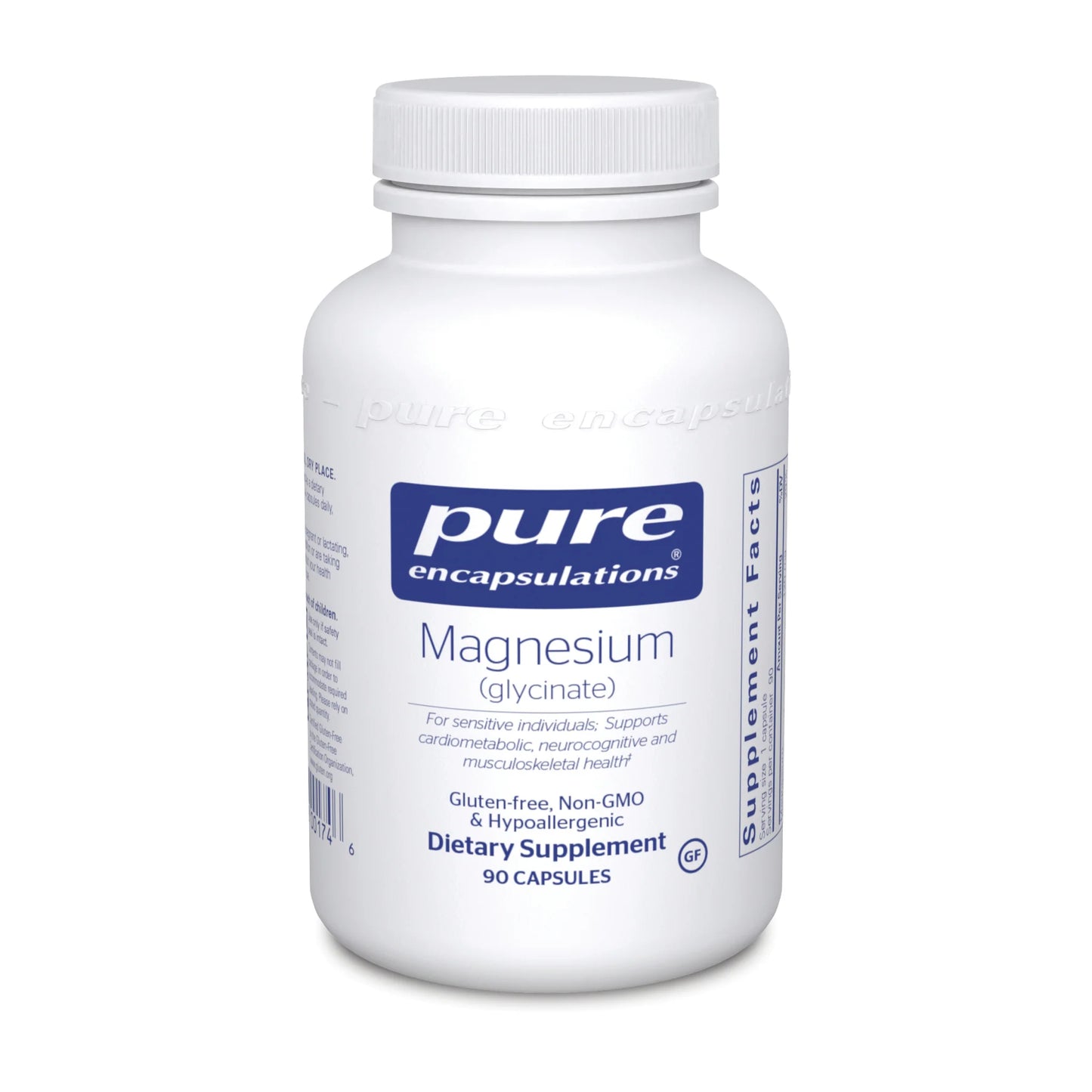 Pure Magnesium Glycinate  (90 caps)