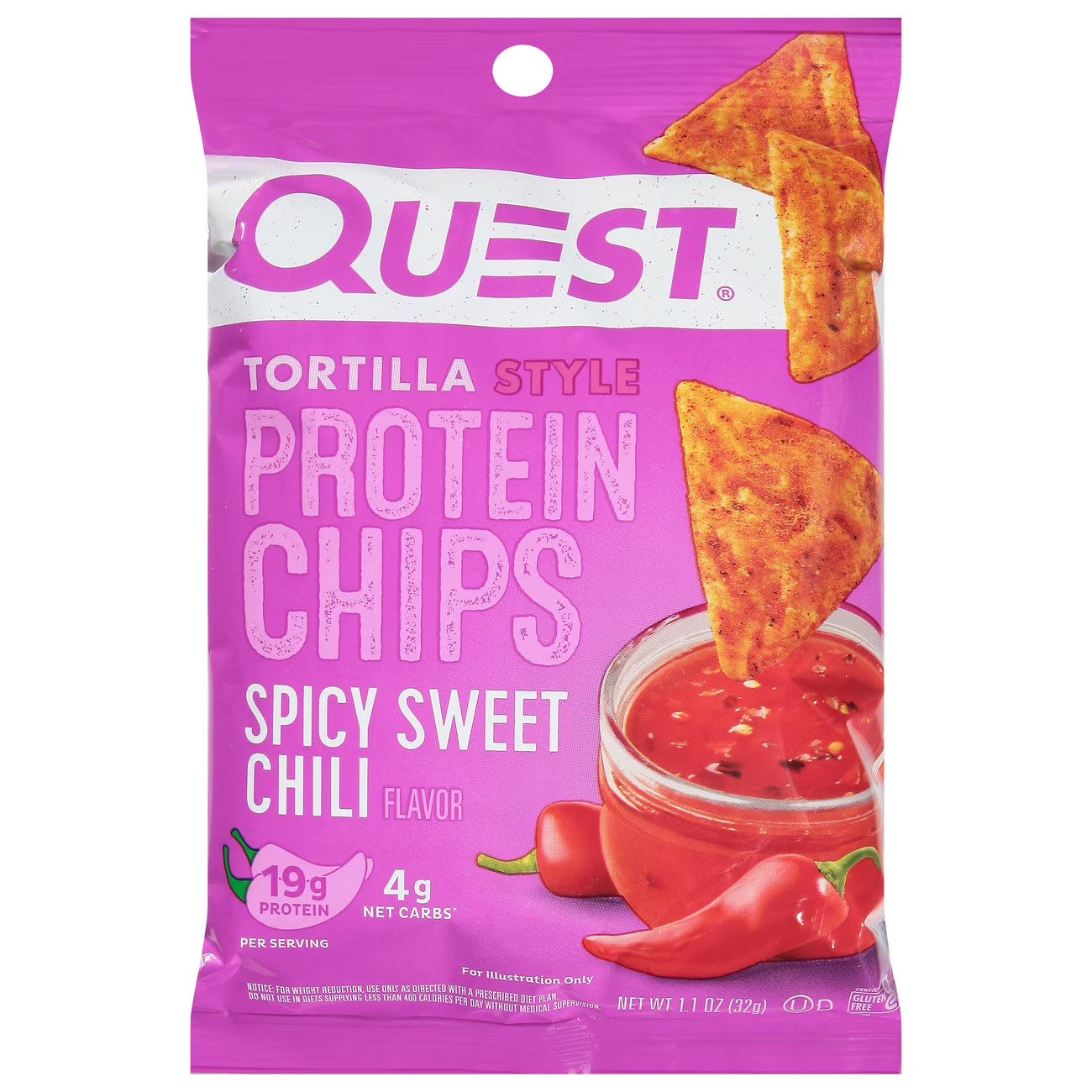 Quest Protein Chips Spicy Sweet Chili 1.1 oz