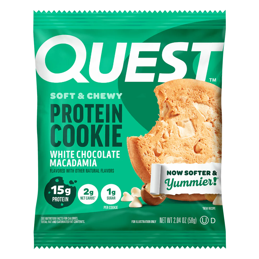 Quest Protein Cookie White Chocolate  Macadamia 2.04