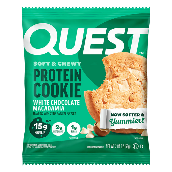 Quest Protein Cookie White Chocolate  Macadamia 2.04