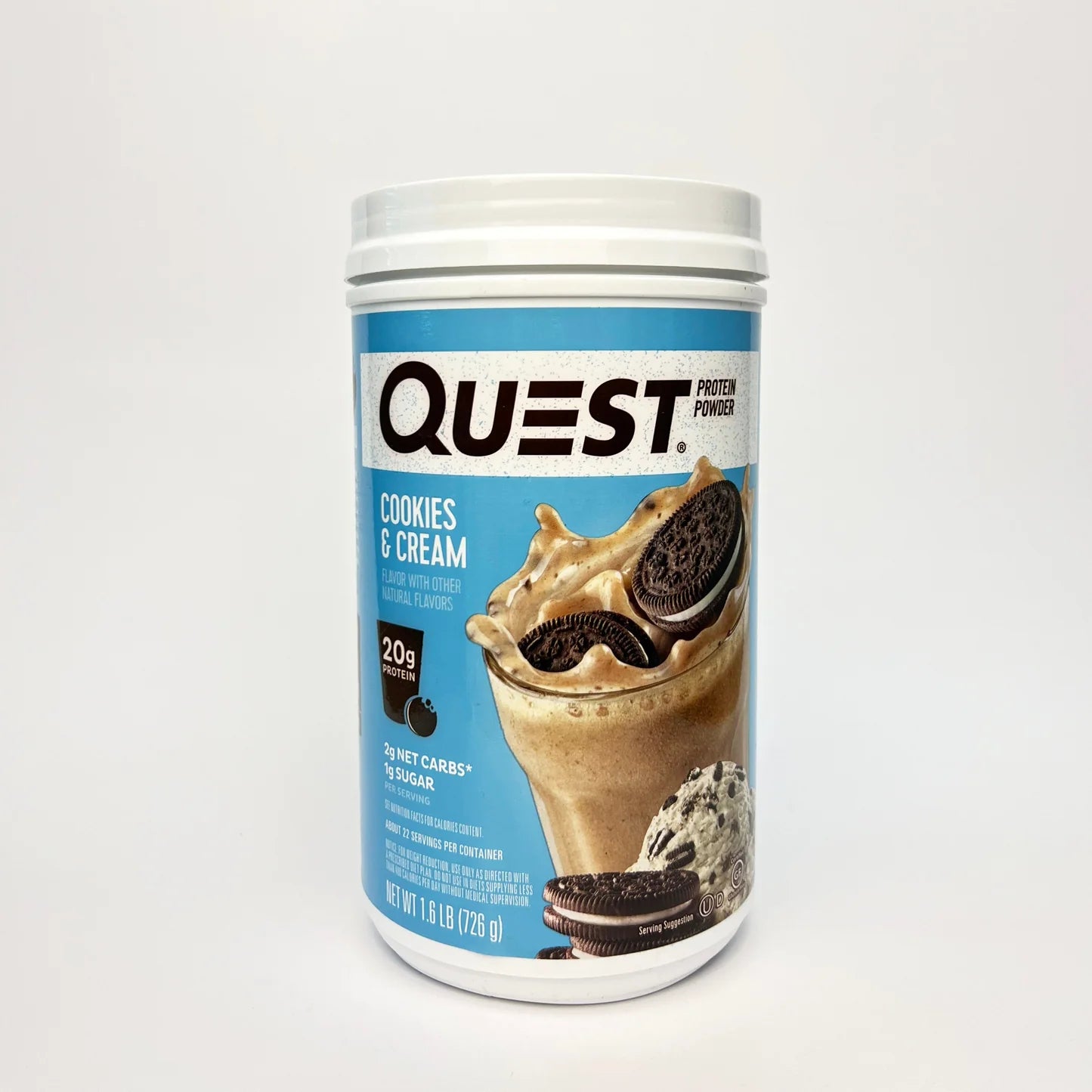 Quest Protein Powder Cookies & Cream 1.6 lbs