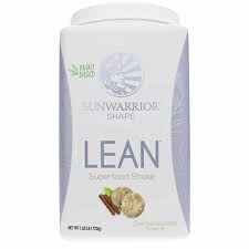 SUNWARRIOR Shape Lean Superfood Shake (Snickerdoodle Flavored) 1.59lbs