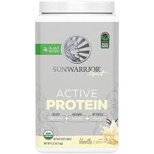 SUNWARRIOR Sport Organic Active Protein (Vanilla) 2.2lbs