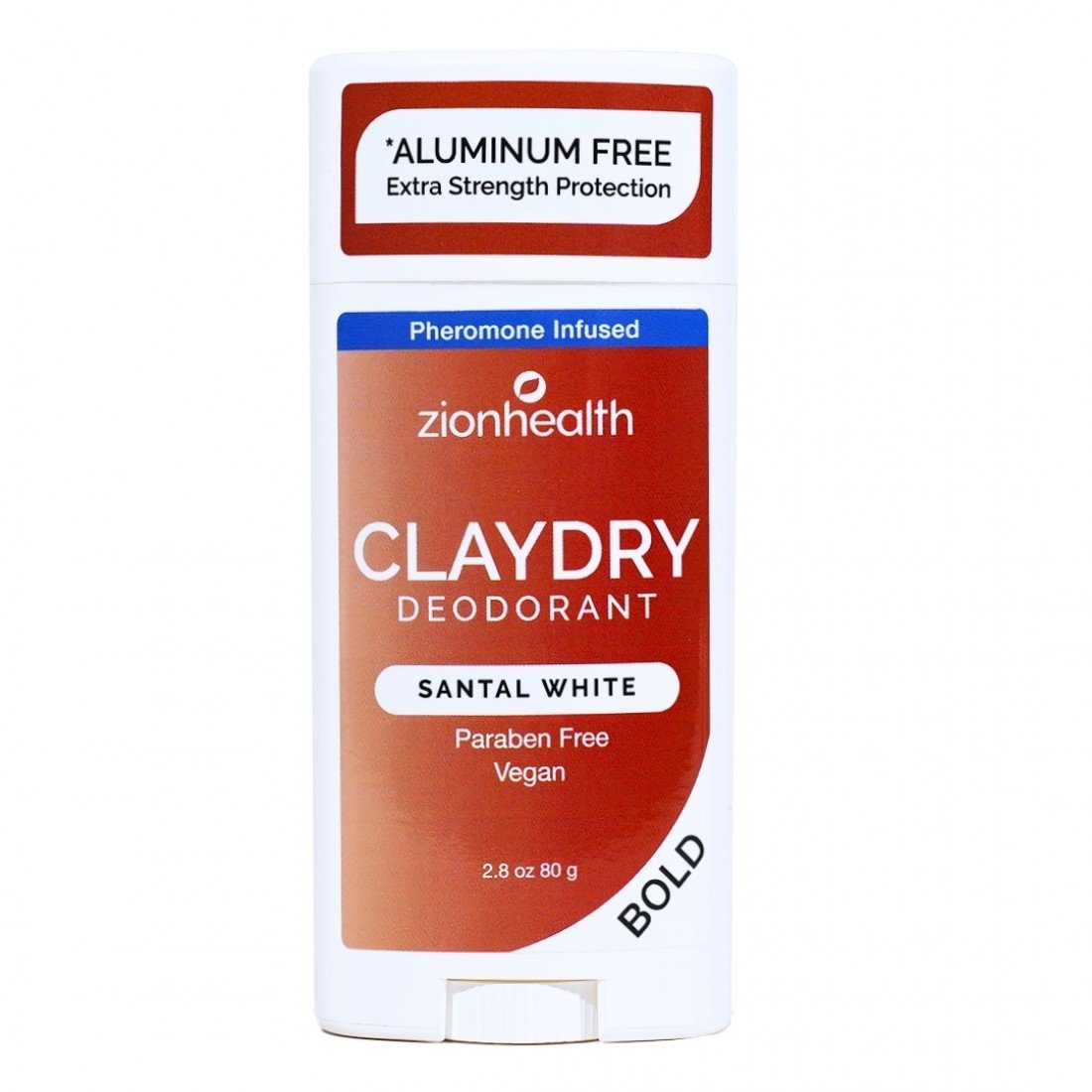 Claydry Deodorant Santal White 2.8oz