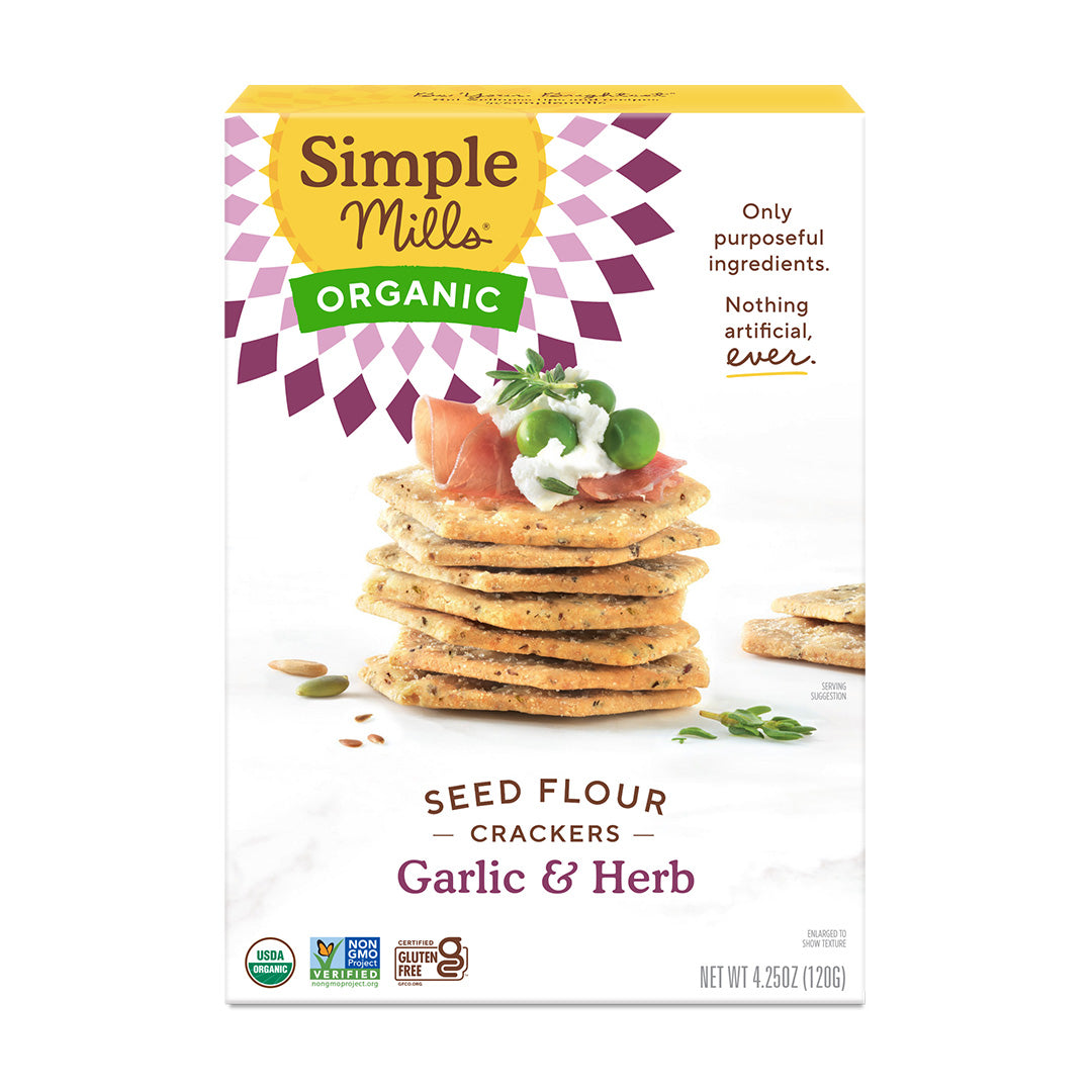 Simple Mills Garlic & Herb Cracker