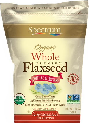 Spectrum Flaxseed Whole Org