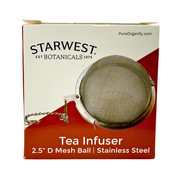 Starwest Botanicals Tea Infuser 2.5"
