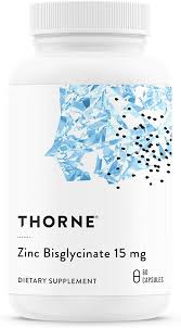THORNE Zinc Bisglycinate 15mg (60 Capsule)