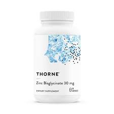 THORNE Zinc Bisglycinate 30mg (60 capsules)