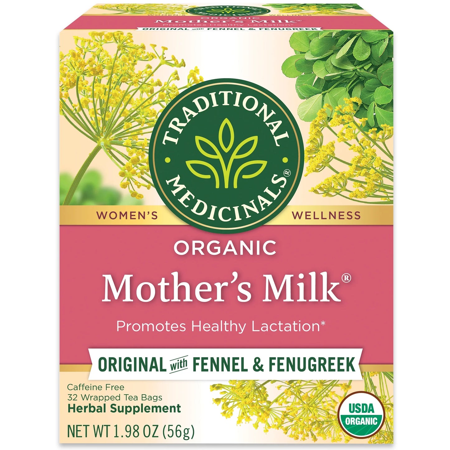 Traditional Medicinals Organic MOTHER'S MILK (32 Teabags)